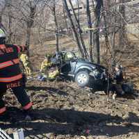 Man Critically Injured After Tractor-Trailer Crash On I-95 In CT Ejects Him Into Tree