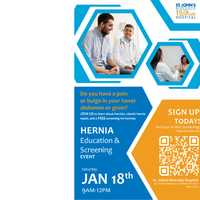 St. John's Riverside Hospital To Host Hernia Screening Event