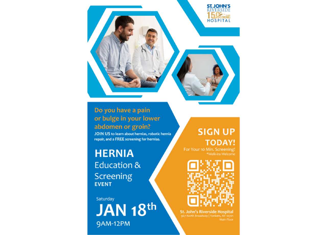 St. John's Riverside Hospital To Host Hernia Screening Event | Yonkers ...