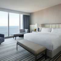 <p>A room at the Ocean Casino Resort.</p>