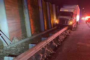 Drunk Tractor-Trailer Driver Crashes, Spills 50 Gallons Of Diesel On LIE: Suffolk County Police