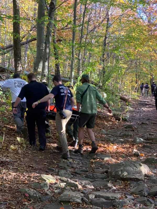 Forest Rangers Rescue Severely Injured 78-Year-Old From Overlook Mountain In Woodstock