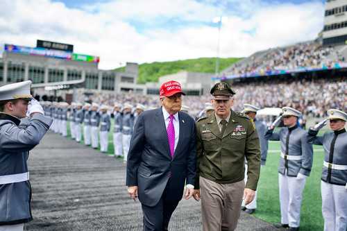 Trump s 45M Birthday Bash Could - P20250524DT 0628 President Donald Trump At West Point 