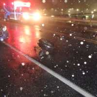 <p>The scene of the head-on crash on South Market Street in Upper Allen Township above the PA Turnpike.</p>