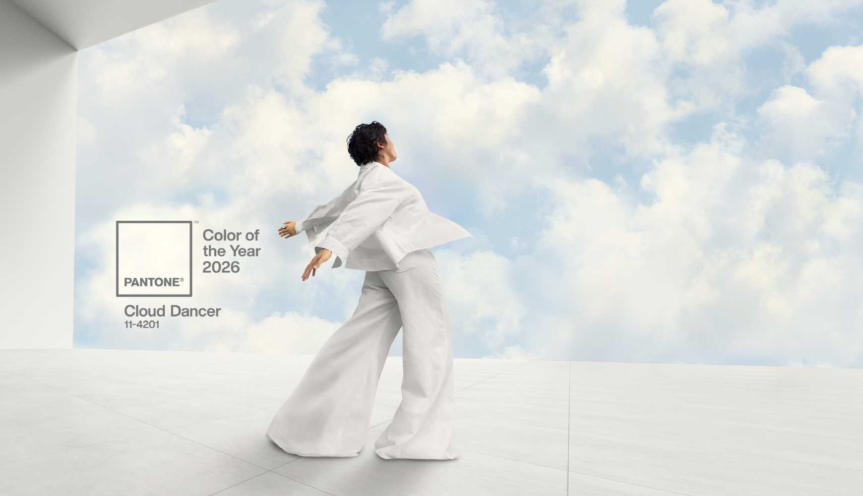 
Pantone selected "Cloud Dancer" as its 2026 Color of the Year.
