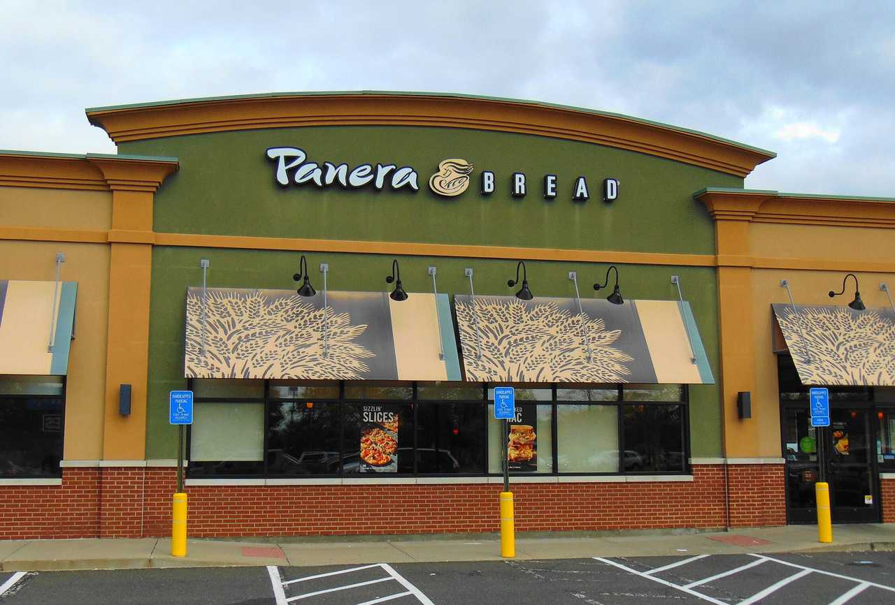 A Panera Bread restaurant in Newington, CT.