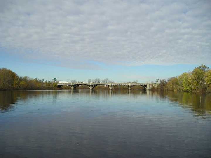 A 17-year-old was spotted swimming in the Passaic River.