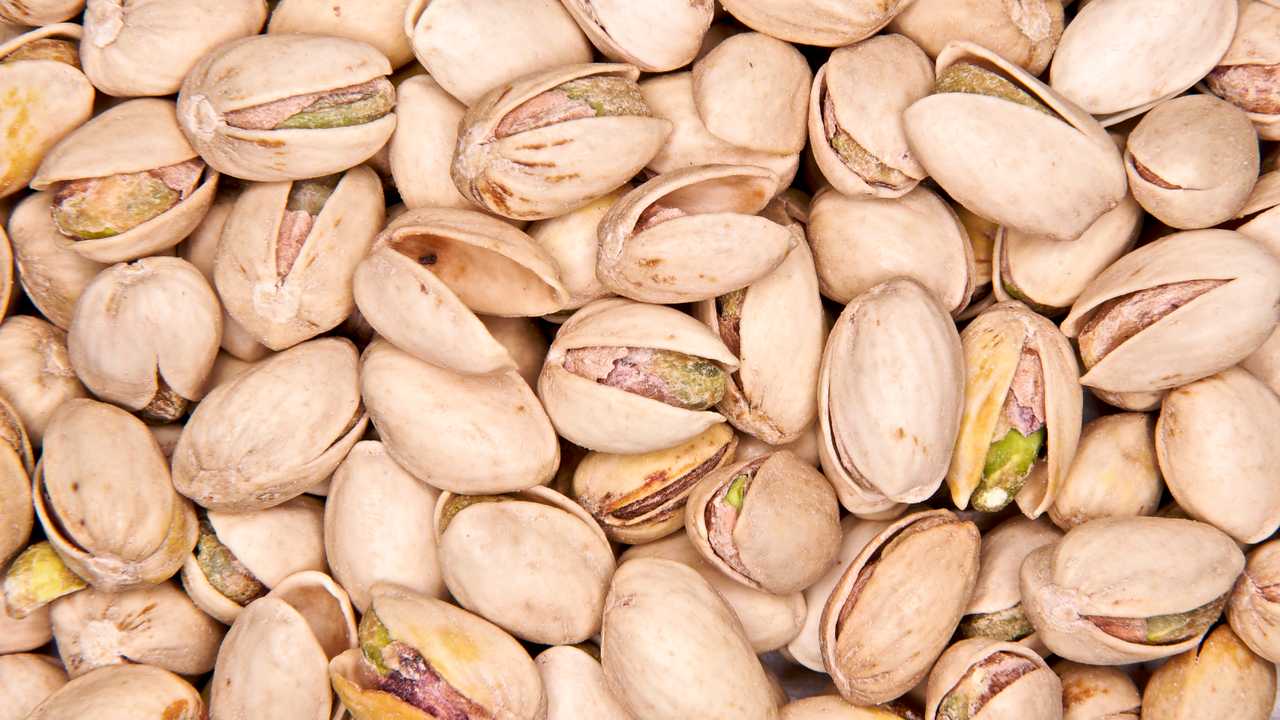 Pistachio nuts.