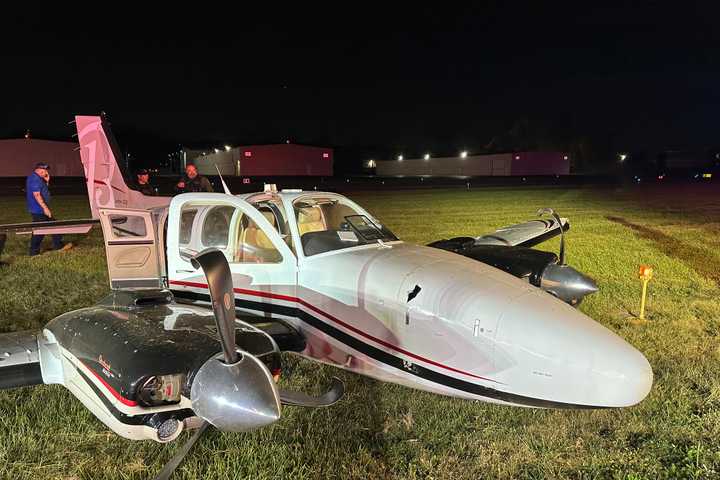 Landing Gear Fails Mid-Flight, Plane Skids Off Runway At Essex County Airport In Fairfield: PD