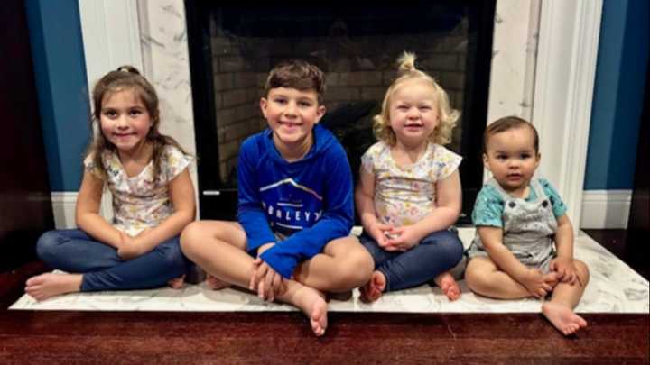 The young family members of Millie and Diana Sheehan, who were killed in a crash on Monday, Sept. 16.&nbsp;