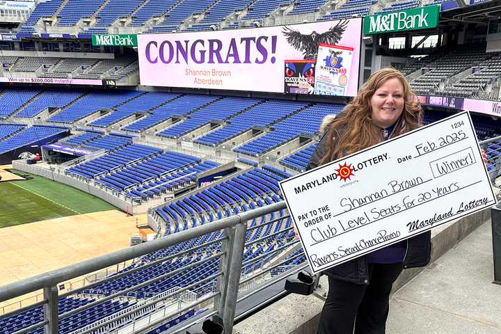 Aberdeen Mom Lands Ultimate Ravens Prize: Club-Level Seats Until 2045 Thanks To Late Dad's Luck