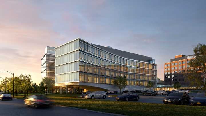 A rendering of the Critical Care Tower at Westchester Medical Center in Valhalla.&nbsp;