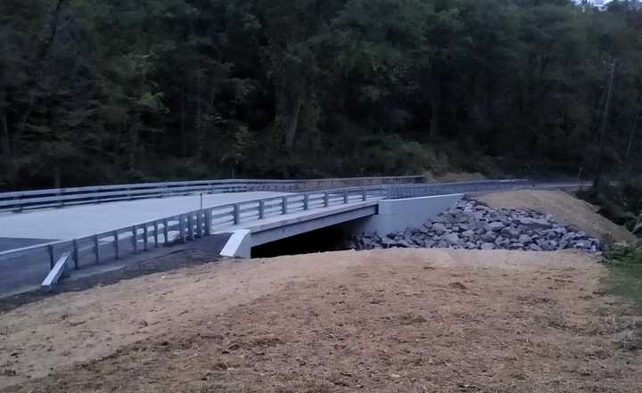 Ridge Road bridge In Dover reopened to traffic following construction.&nbsp;