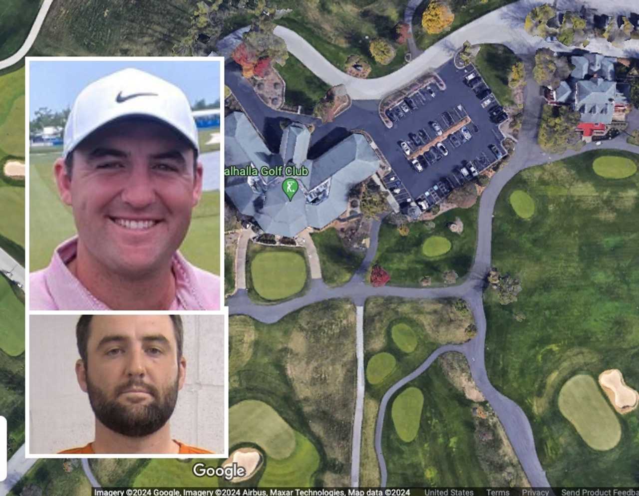 NJ's Scottie Scheffler Shoots 5 At PGA Championship After Jail Cell