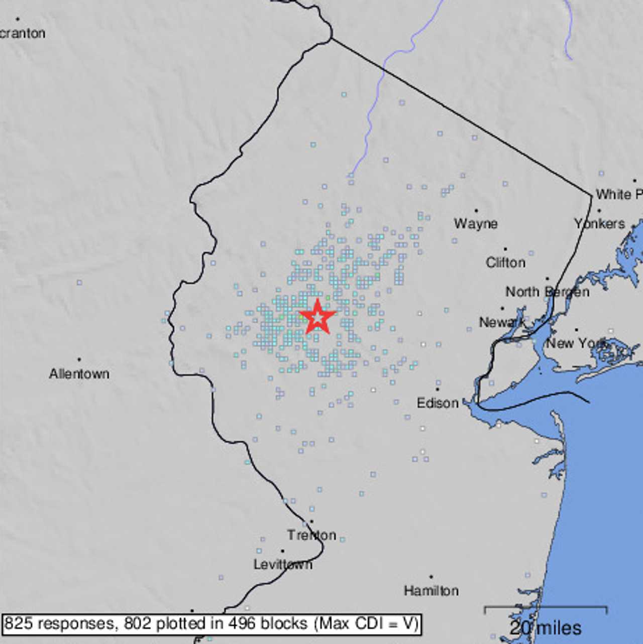 2.9 Magnitude Earthquake Rattles New Jersey Franklin Township Daily Voice