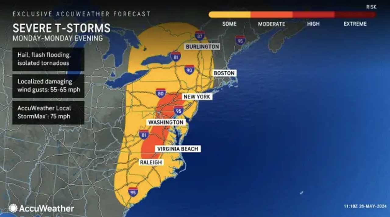 Thunderstorms To Rip Through Northeast Memorial Day: Here's The Timing ...