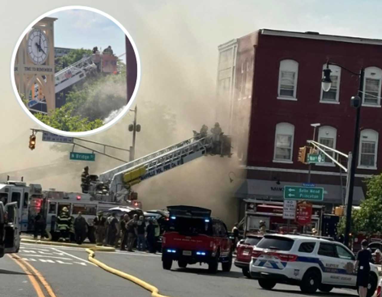 5 First Responders Injured In Massive Somerville Fire (Update