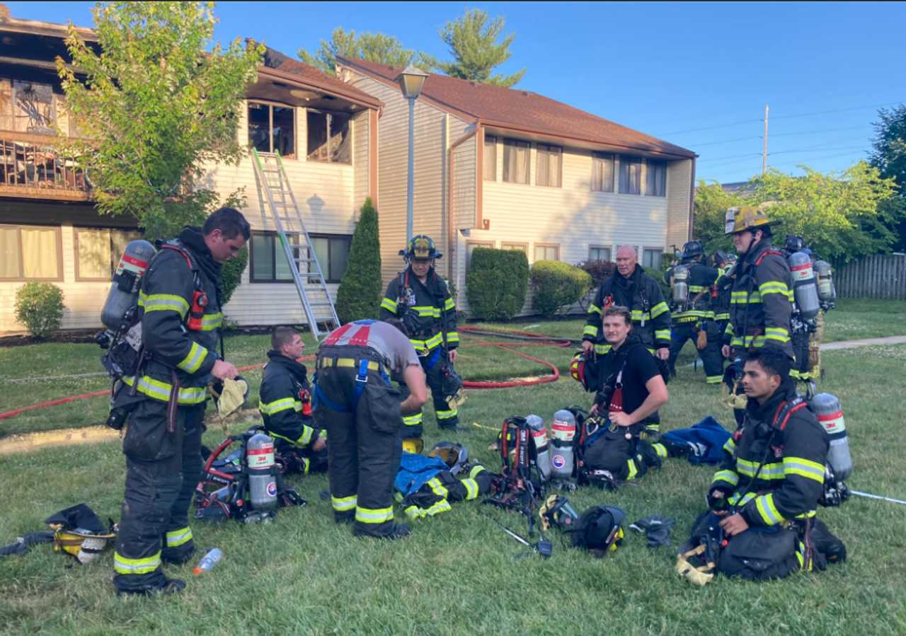 24 Condos Destroyed By Fire In East Windsor SewellMantua Daily Voice