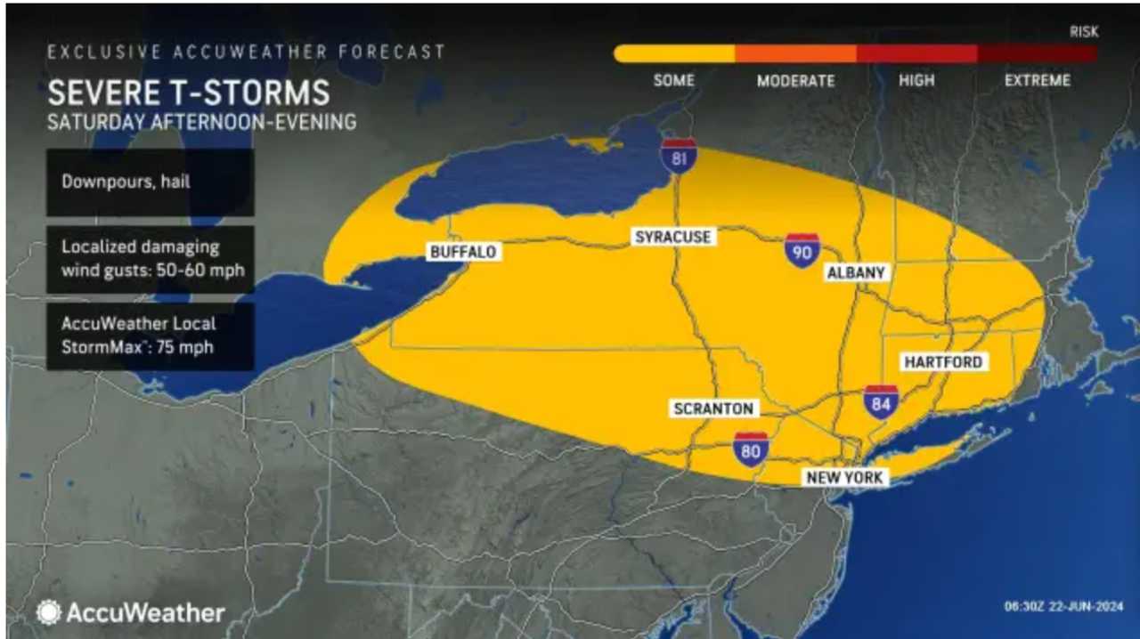 Here's Timing For New Round Of Severe Storms, Areas Expected To Get Hit