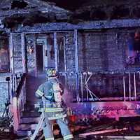 <p>Scene of the Sunday, June 23 house fire in Lindenwold.</p>