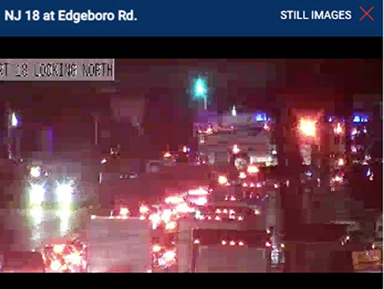 Crash Downs Pole, Wires On Route 18 In East Brunswick Asbury Park