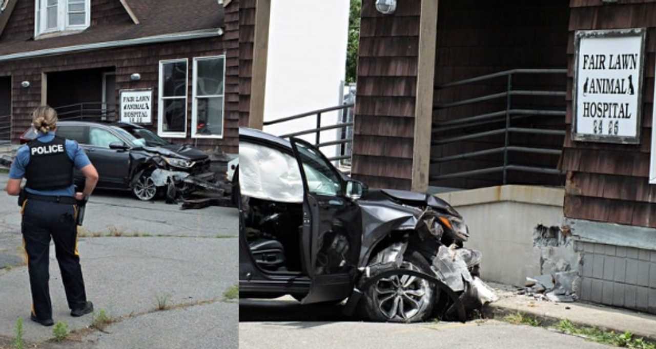 SUV Plows Into Abandoned Bergen County Animal Hospital (Photos ...