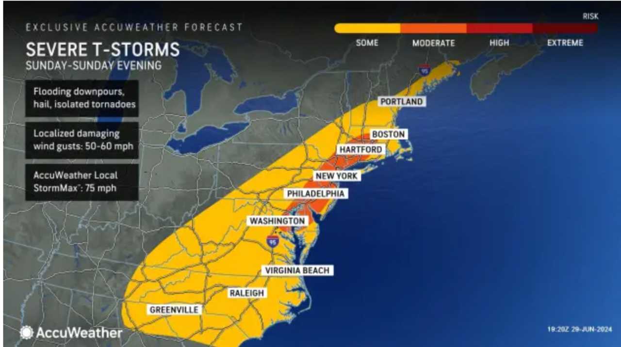 Damaging Winds, Hail, Isolated Tornadoes Possible During New Round Of