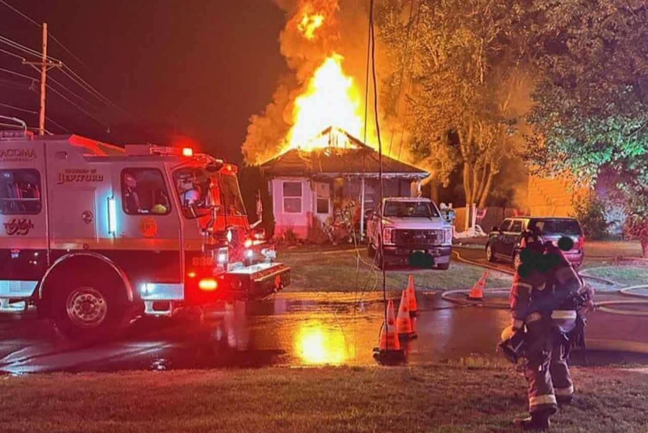Firefighters Battle Overnight Blaze In South Jersey (Photos) Palmyra