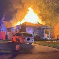 <p>House fire on Friday, July 5 in Deptford.</p>