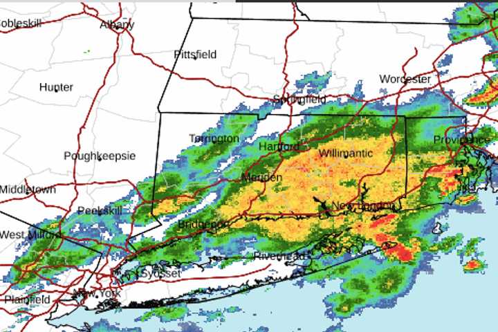 Storm System Now Sweeping Through Region Bringing Heavy Downpours, Localized Flooding: Latest