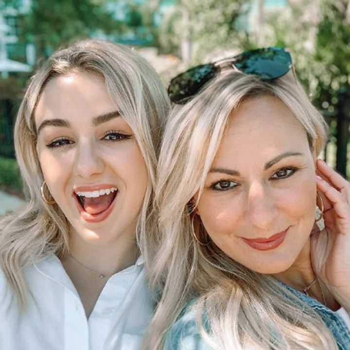 Former dancer, Chloe (left) and her dance mom Christi Lukasiak, both of Lifetime's Dance Mom reality show.&nbsp;
  
