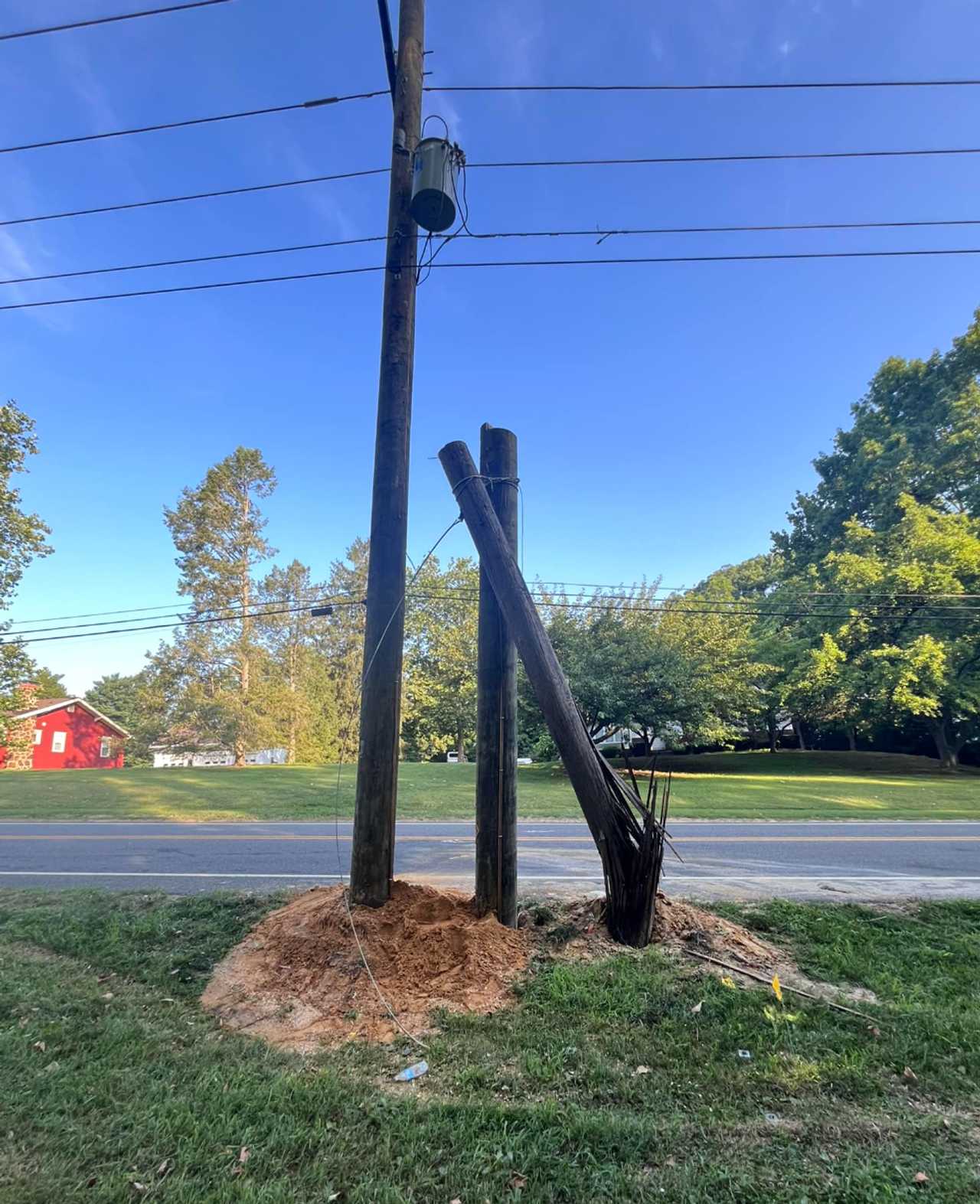 3 Injured As DWI Driver Strikes Utility Pole In South Jersey Police SwedesboroWoolwichLogan