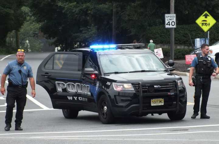 At the scene on Goffle Road in Wyckoff July 24.