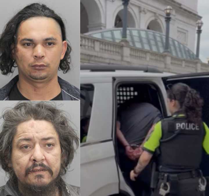 Wilmer Adli Guzman, right, has been arrested along with Anibal Guzman, top left, and Sorto Portillo, in an Oakton homicide case.