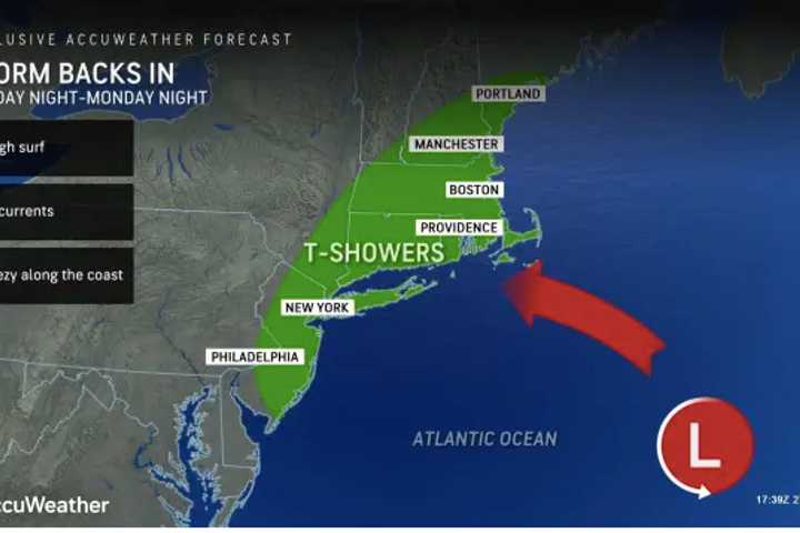 Rare Westward Moving Storm System Will Start Unsettled Stretch: Here's Timing, 5-Day Forecast