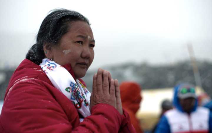 Lhakpa Sherpa in Netflix's "Mountain Queen:&nbsp;The Summits of Lhakpa Sherpa."