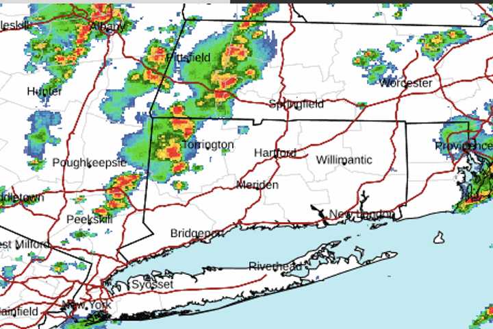 Line Of Severe Storms With Heavy Downpours Now Sweeping Through: Here's Latest