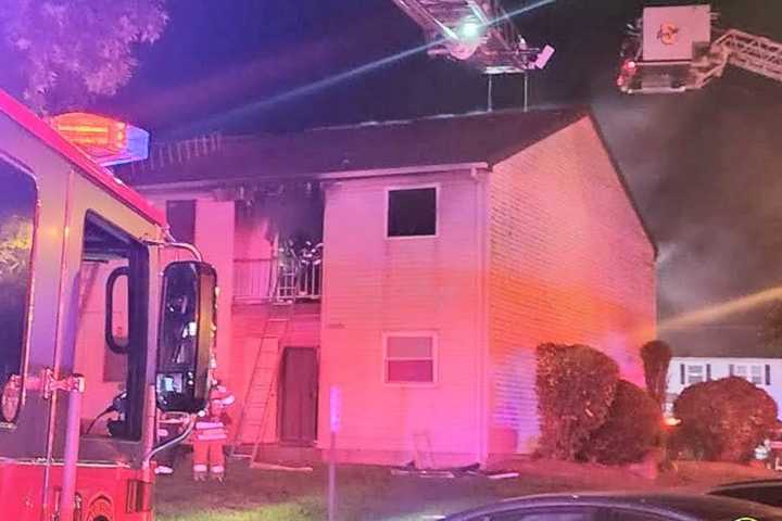 Firefighters Battle Apartment Blaze In South Jersey