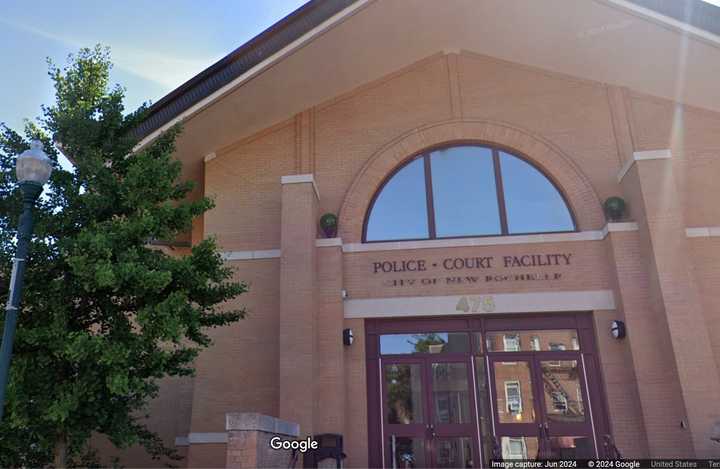 The New Rochelle Police Department headquarters.&nbsp;