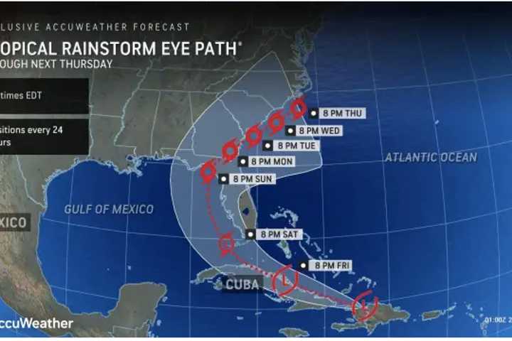 System Approaching East Coast Could Strengthen To Tropical Storm: Projected Track, Timing