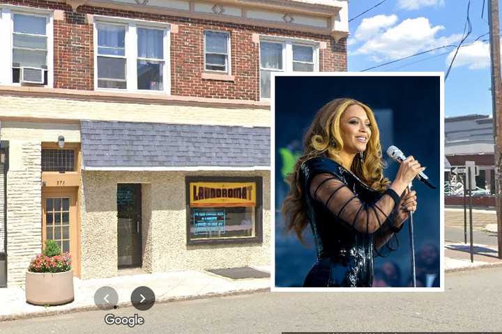 Beyoncé Films Commercial At NJ Laundromat