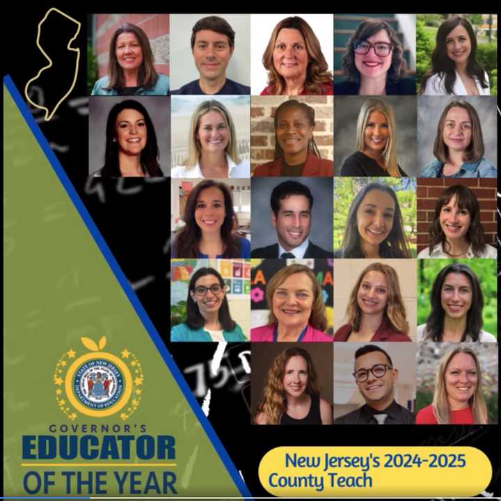 New Jersey's top educators for 2024-25.
  
