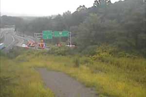 Crash On I-87 Blocks Exit Ramp In Greenburgh