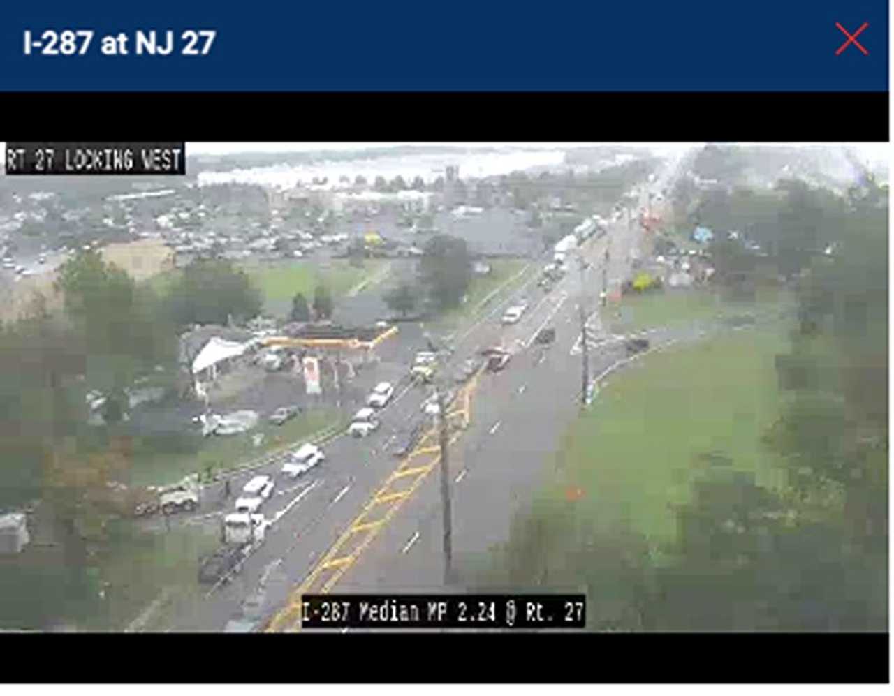 All Lanes Closed Due To Overturned Truck In Edison Somerville Daily Voice