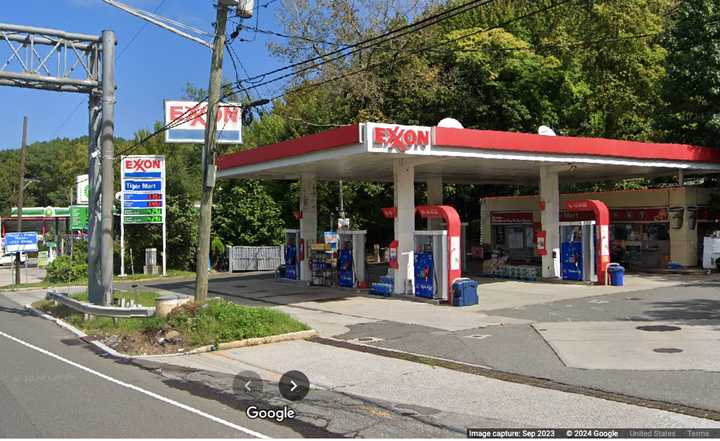 Exxon station at 484 Route 4 east in Englewood.
  
