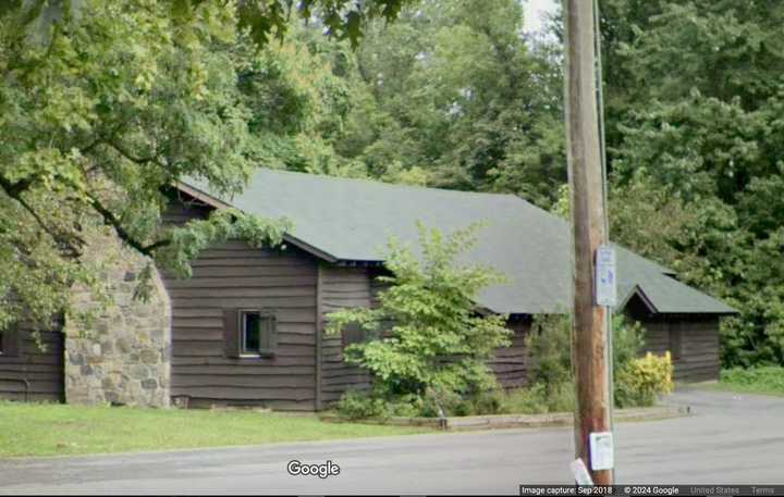 The Scout Cabin at Scout Field in Bronxville. 