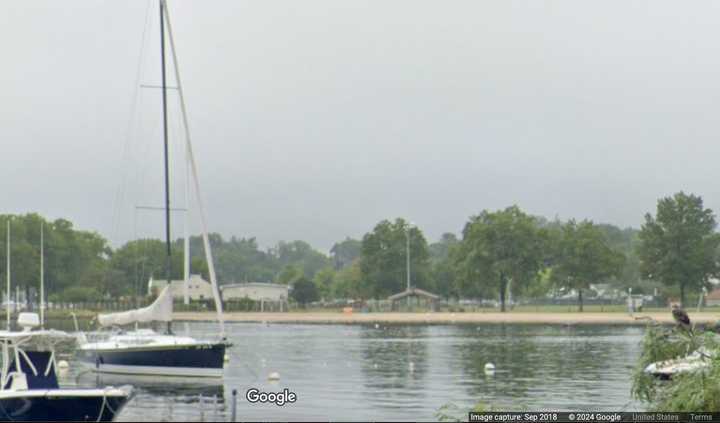 Harbor Island Beach in Mamaroneck is one of the beaches cleared to reopen.&nbsp;