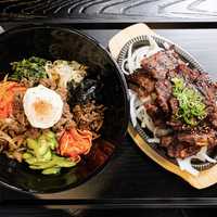 <p>Sang Tofu &amp; K BBQ at the H Mart food hall.
  
</p>