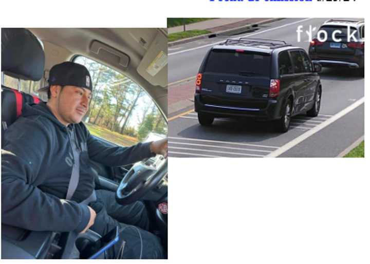 Mario Potrero Feliciano drives a 2014 Black Dodge Grand Caravan.