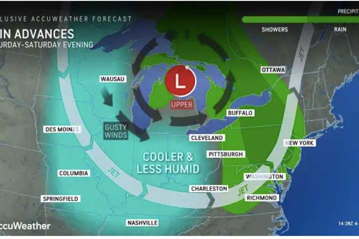 Projected Timing Shifts For Weekend Storms: Here's Latest, 5-Day Forecast